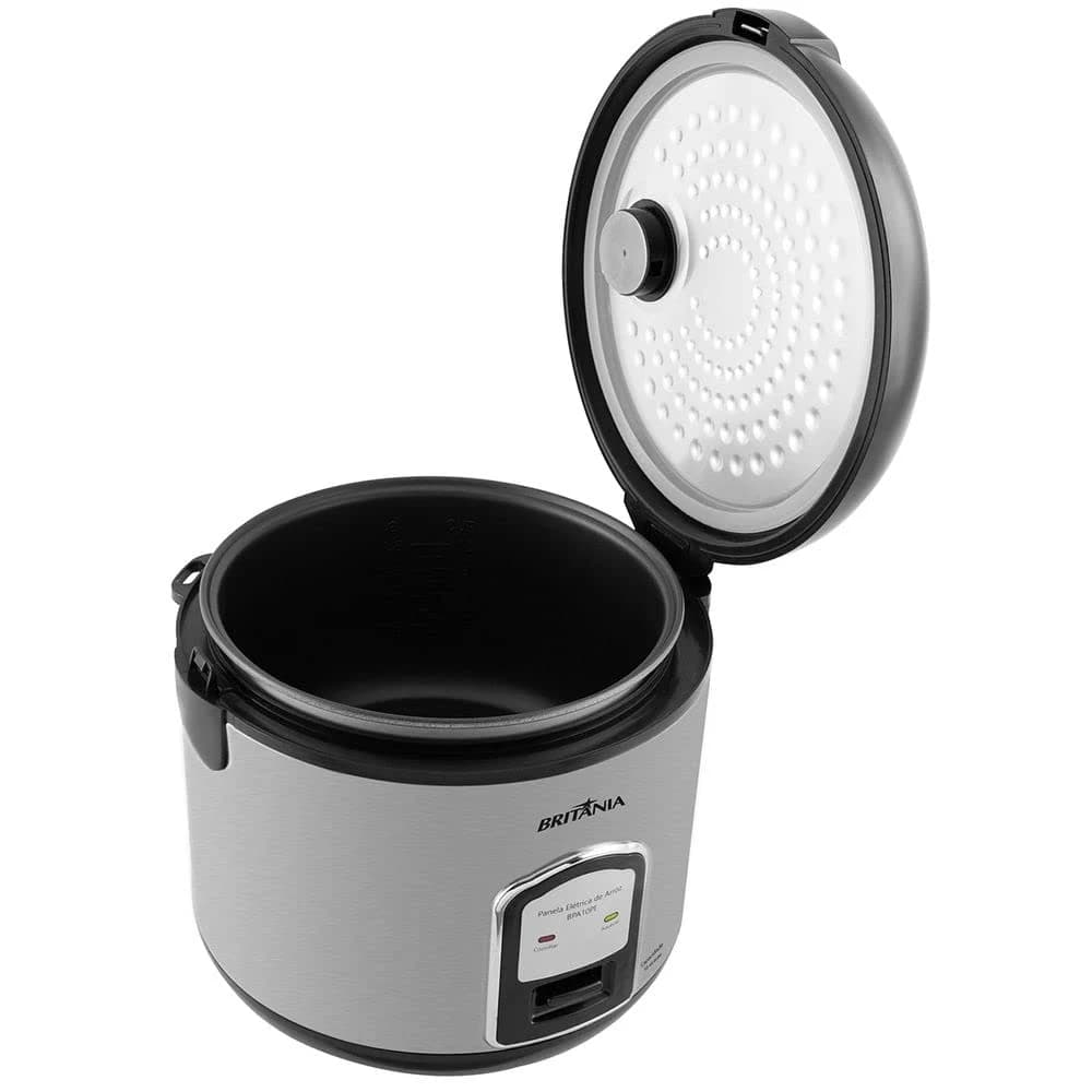 Panela de Arroz Britânia BPA10PI 10 Xícaras Preto 220V