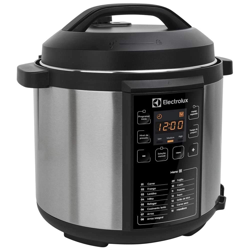 Panela de Pressão Elétrica Electrolux PCC20 6L Preto 127V