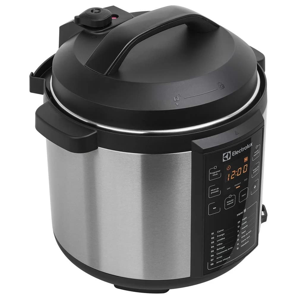 Panela de Pressão Elétrica Electrolux PCC20 6L Preto 127V