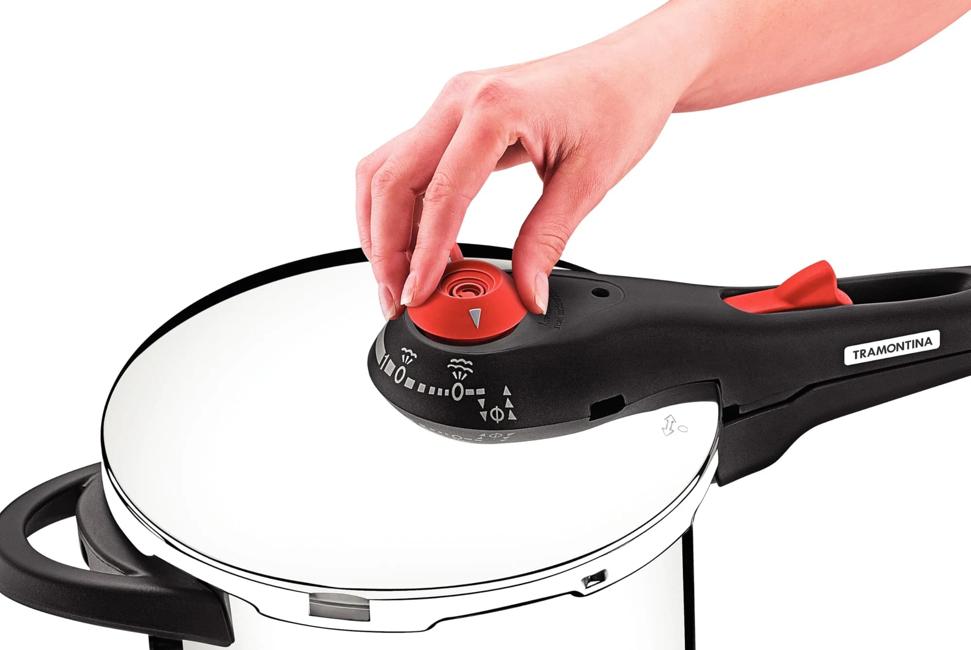 Panela de Pressão Tramontina Solar 6L Inox