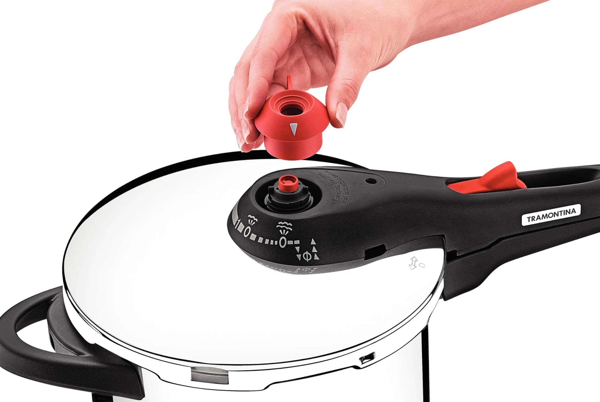 Panela de Pressão Tramontina Solar 6L Inox