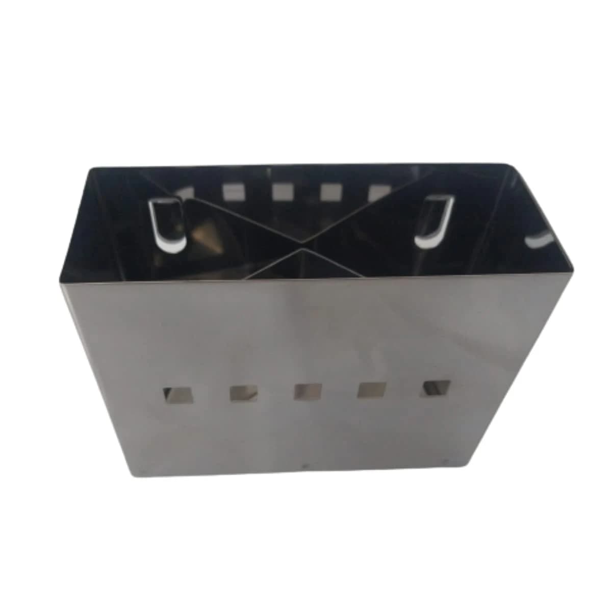Escorredor Mak Inox Aço Inox 20 Pratos Porta Talheres Aço Inox