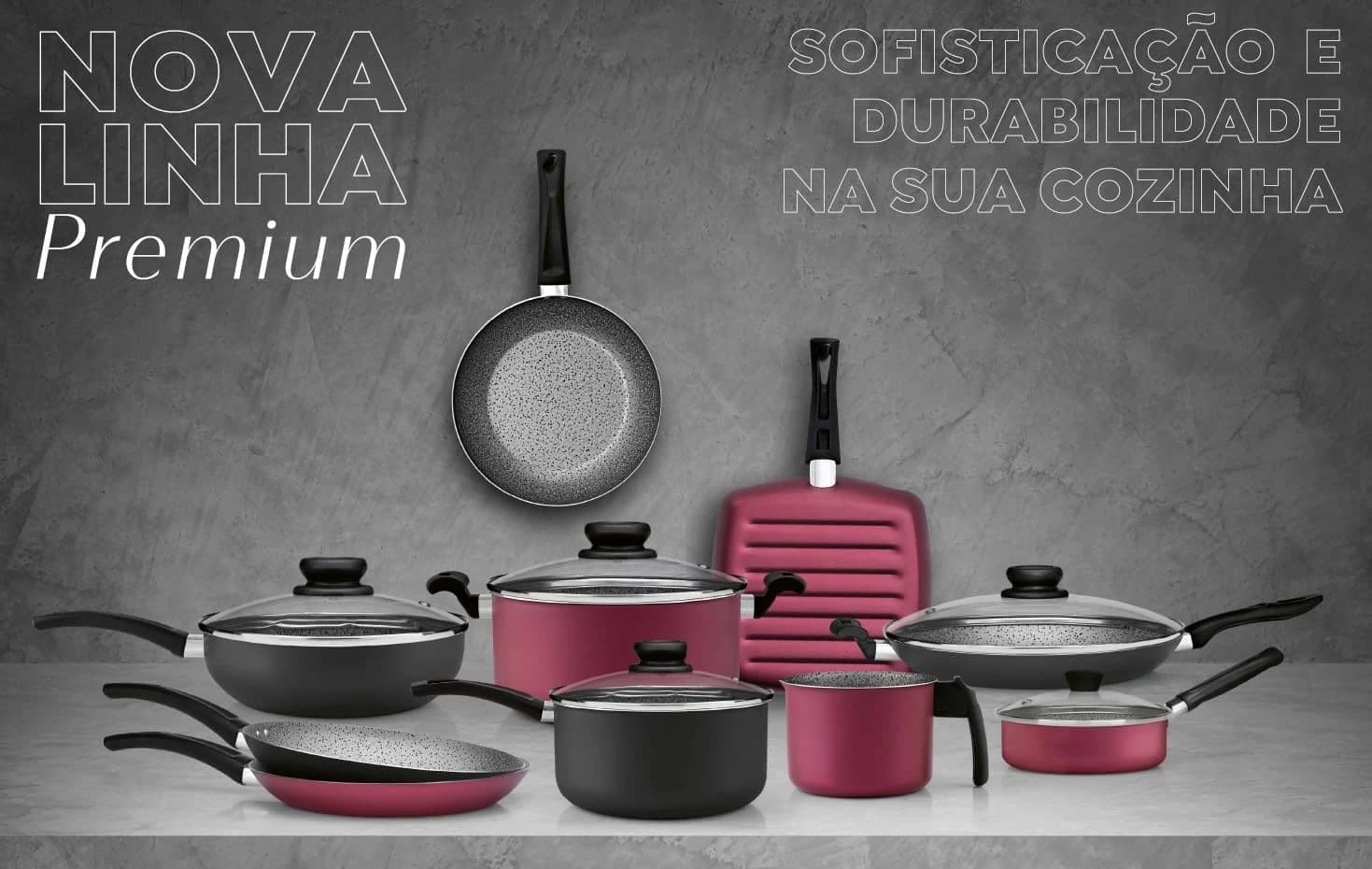 Panelux Caçarola 20 Cereja Premium
