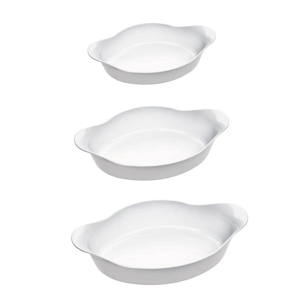 Jogo De Assadeiras Opaline Marinex Nadir - Kit 3 Unidades