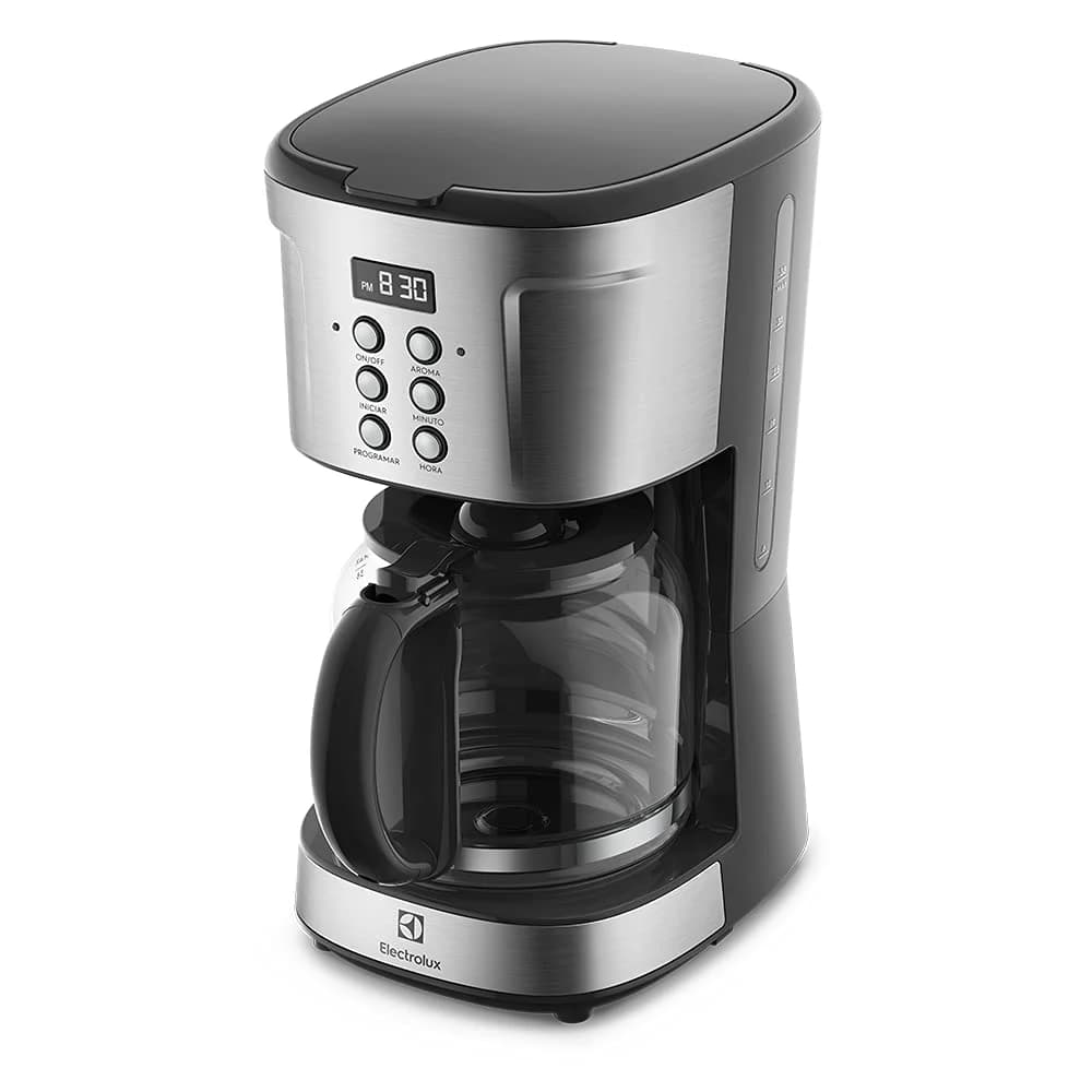 Electrolux Cafeteira Elétrica inox filtro permanente removivel capacidade