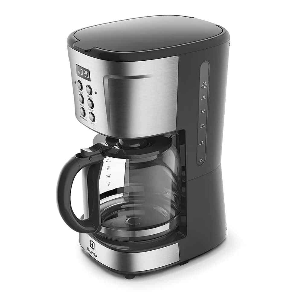 Electrolux Cafeteira Elétrica inox filtro permanente removivel capacidade
