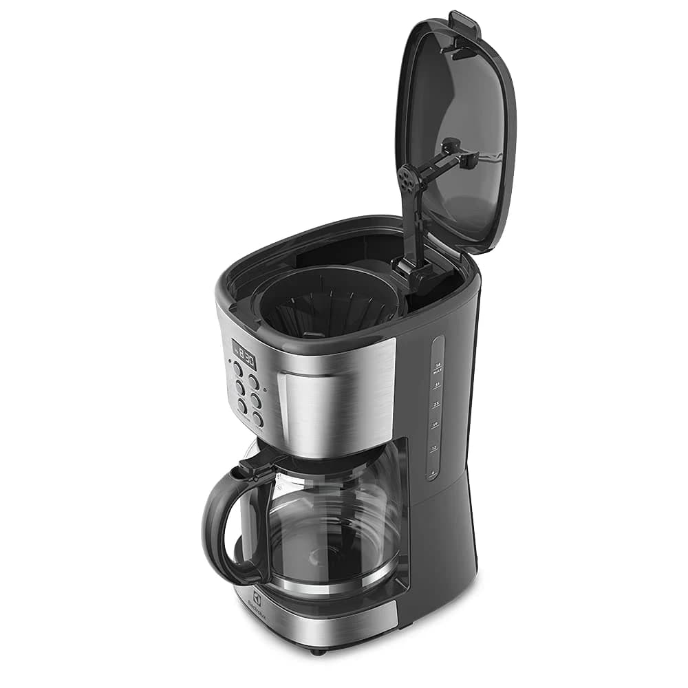 Electrolux Cafeteira Elétrica inox filtro permanente removivel capacidade