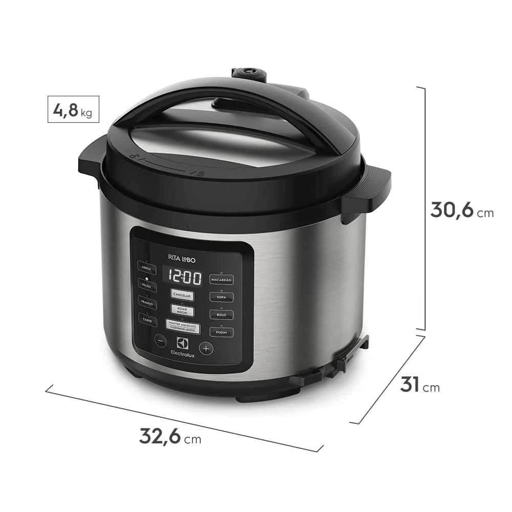 Electrolux Panela pressão elétrica digital capacidade 5L silenciosa