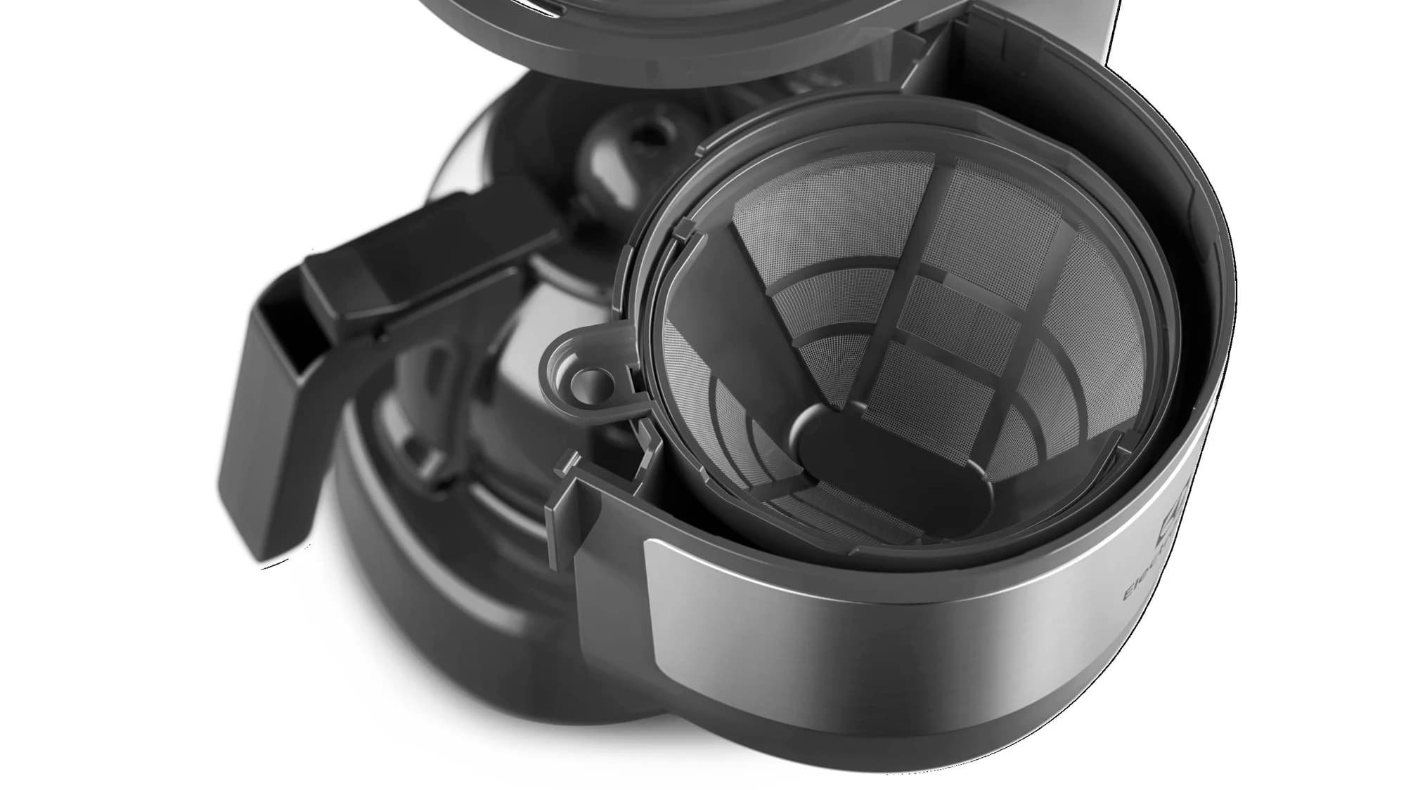 Electrolux Cafeteira Elétrica Inox filtro permanente removivel corta