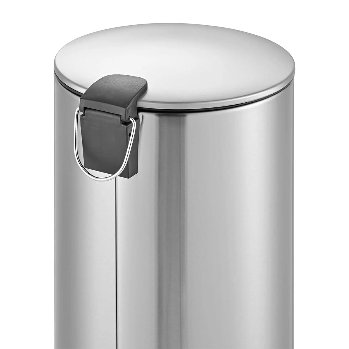 Powermaid Lixeira Redonda Slim com Pedal - Inox - 3 Litros