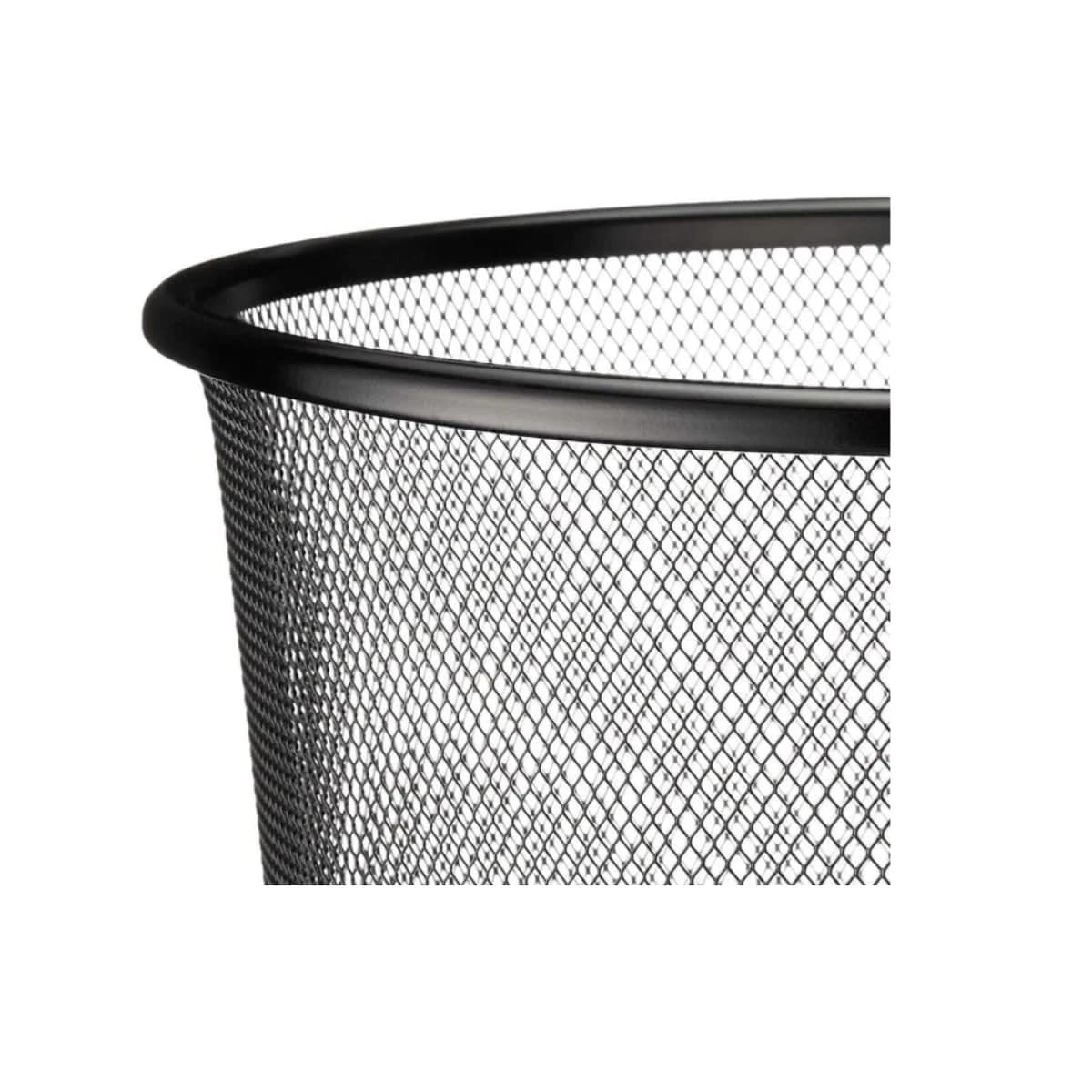 Lixeira de Metal 10L Aramado Telado e Resistente Ideal Para Escritório