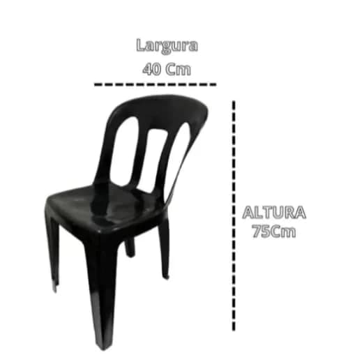 Mesa plástico para sala cozinha bar com conjunto quatro cadeiras jantar