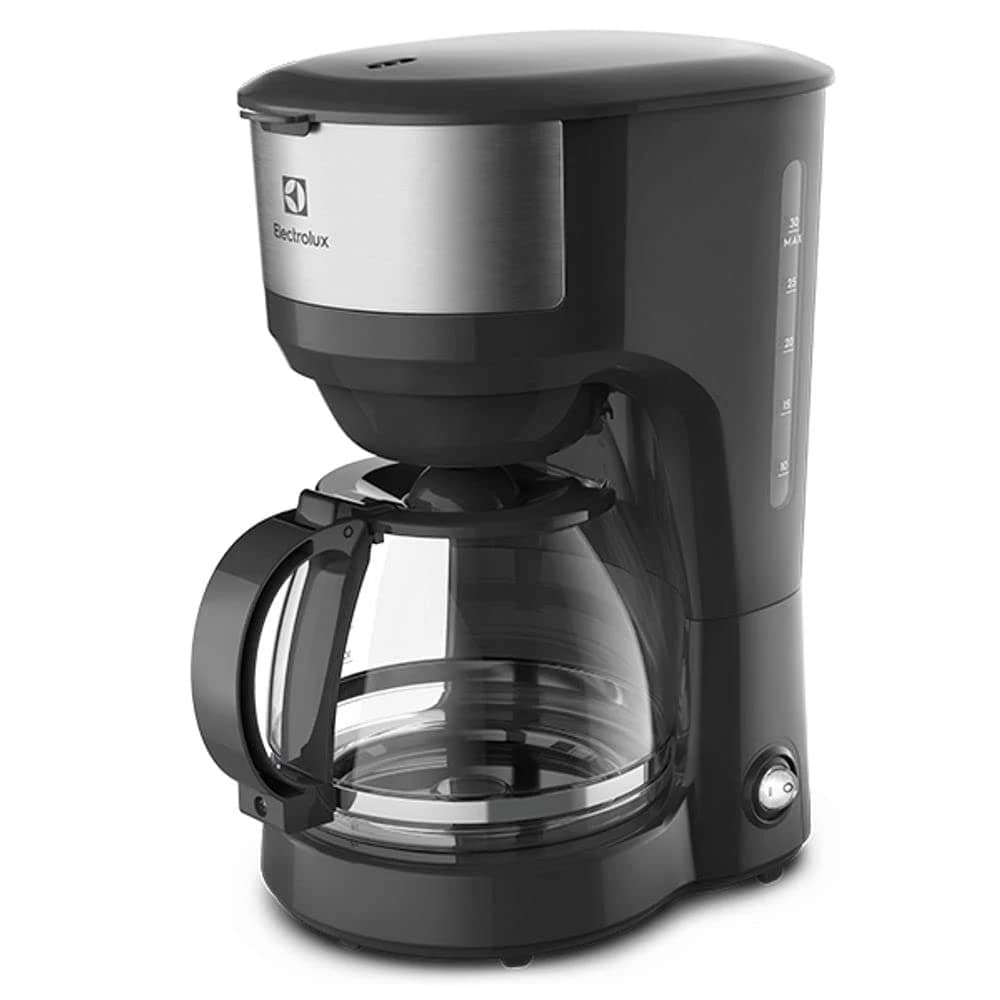 Cafeteira Elétrica Electrolux inox filtro permanente removivel sistema