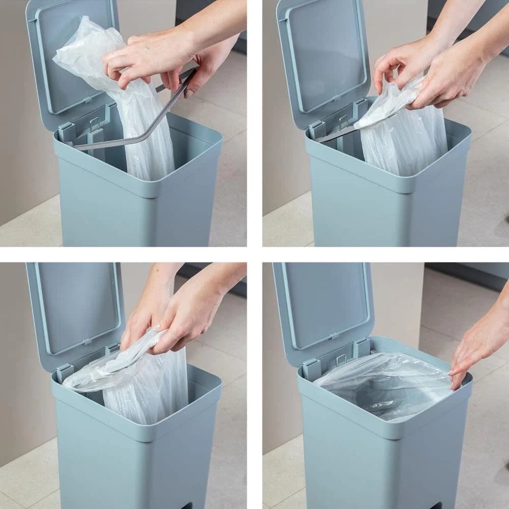 Lixeira de Pedal OU Cesto de Lixo para Cozinha Escritório Linha Trium 12