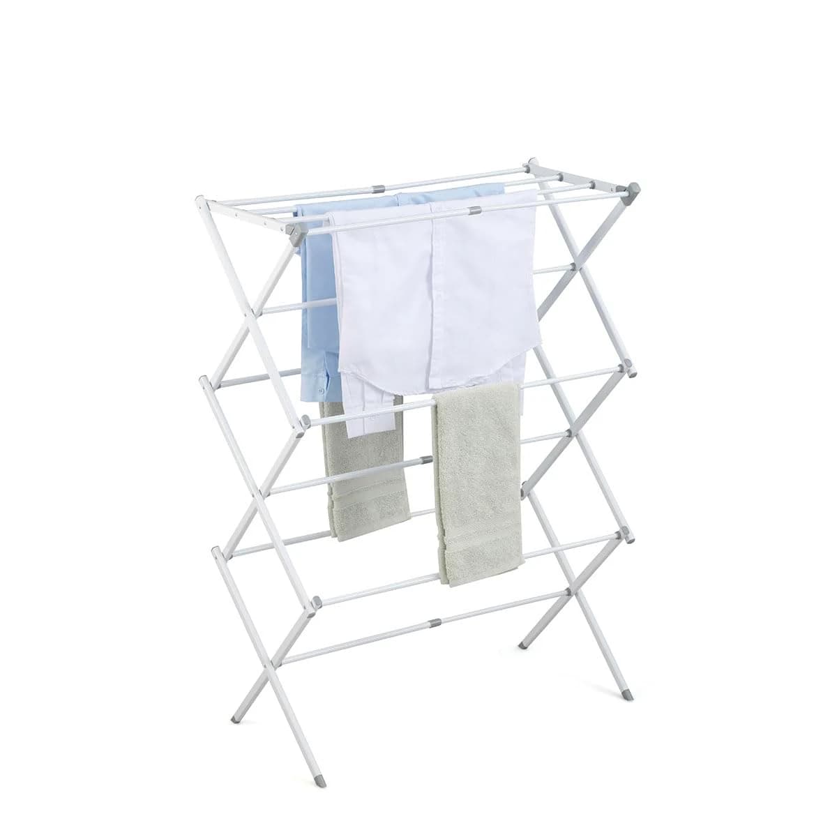 Powermaid Varal de Chão Retrátil com Base Antiderrapante - 103cm de