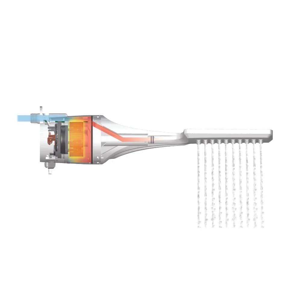 Chuveiro Lorenzetti Loren Shower Eletrônico 220V 7500W Branco