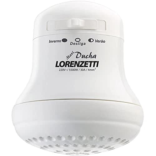 Chuveiro Lorenzetti Maxi Ducha 220V 5500W Branco