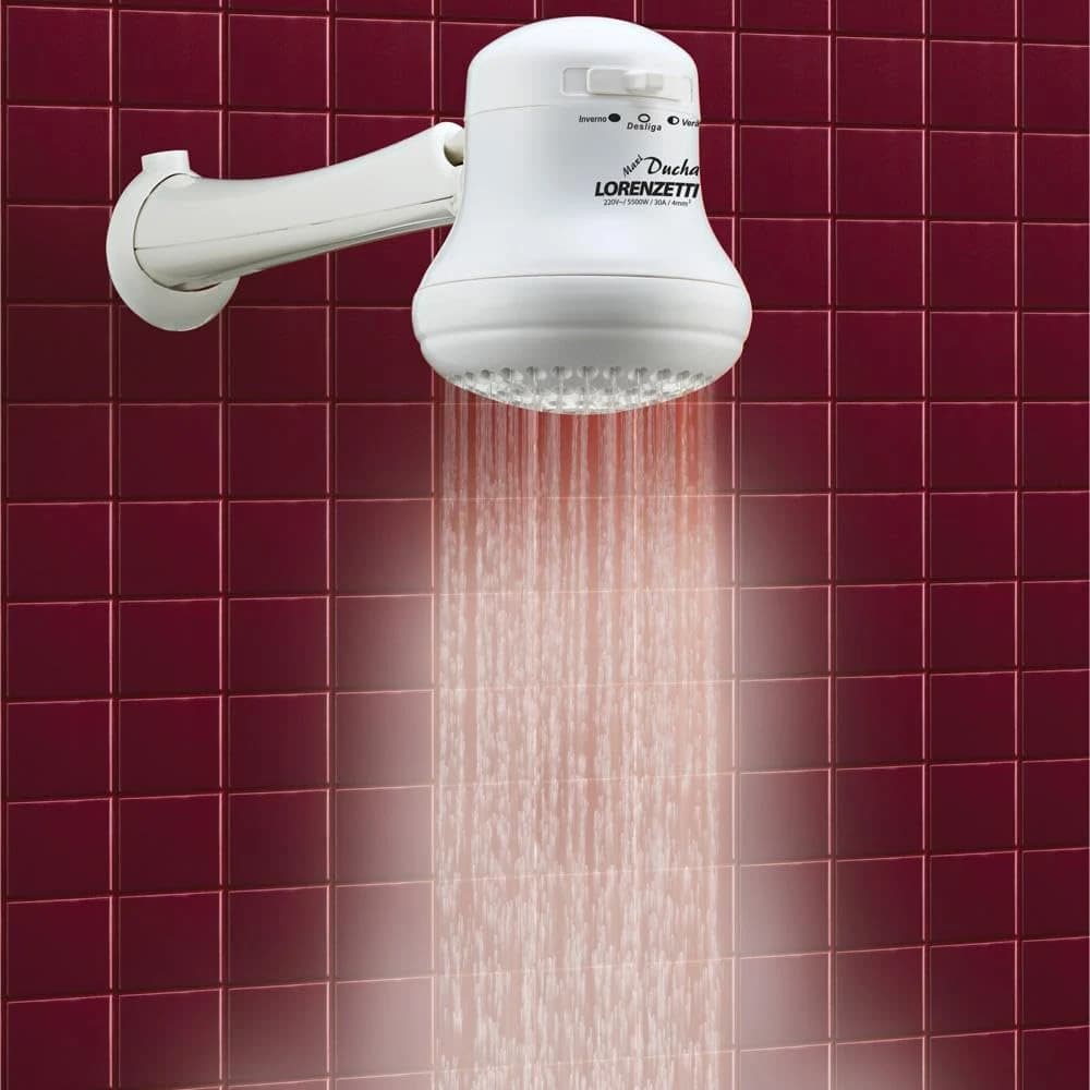 Chuveiro Lorenzetti Maxi Ducha 110V 5500W Branco