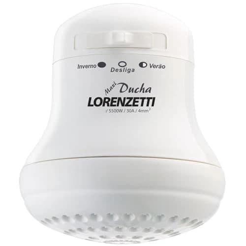 Chuveiro Lorenzetti Maxi Ducha 110V 5500W Branco