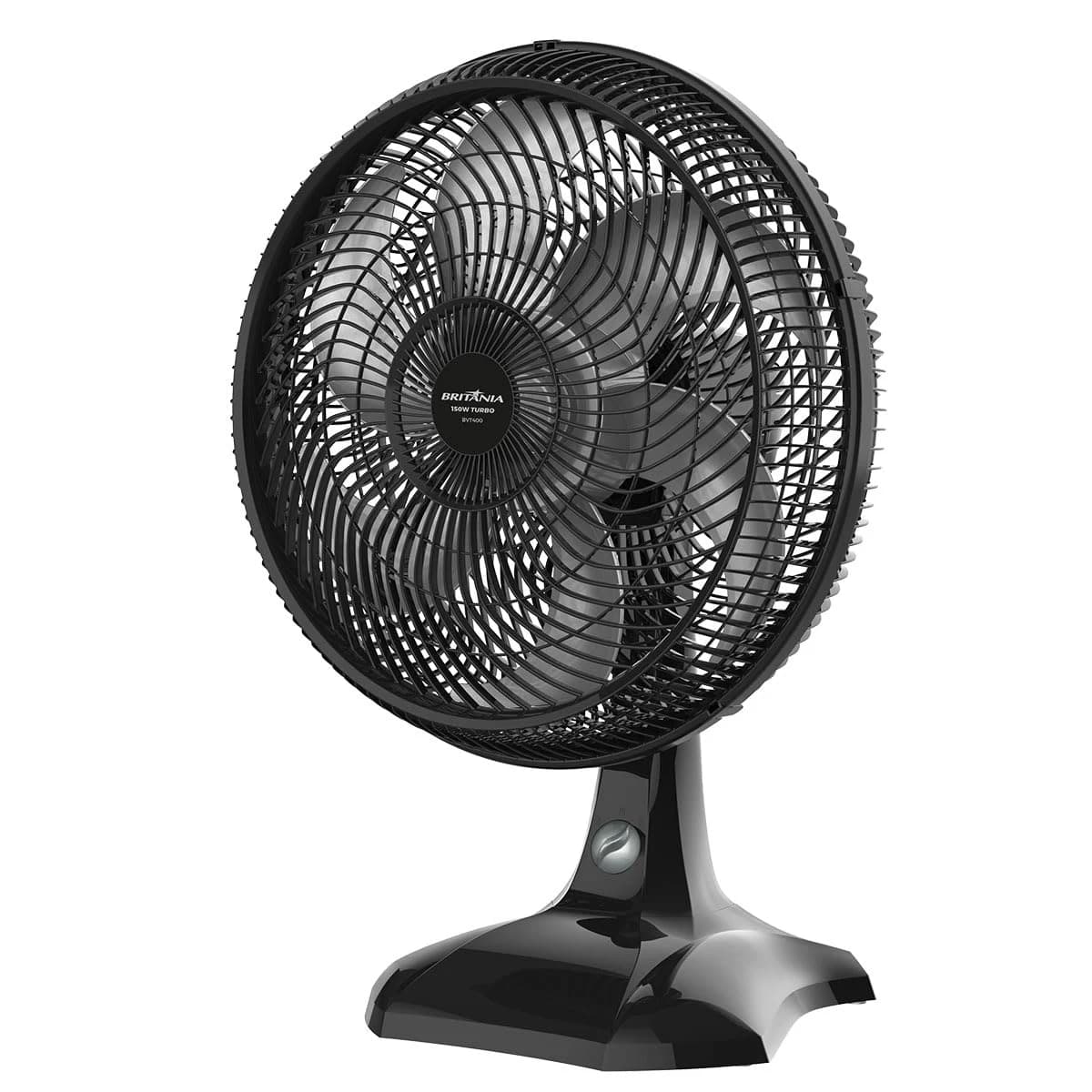 Ventilador de Mesa e Parede Britânia Maxx Force BVT400 127V Preto