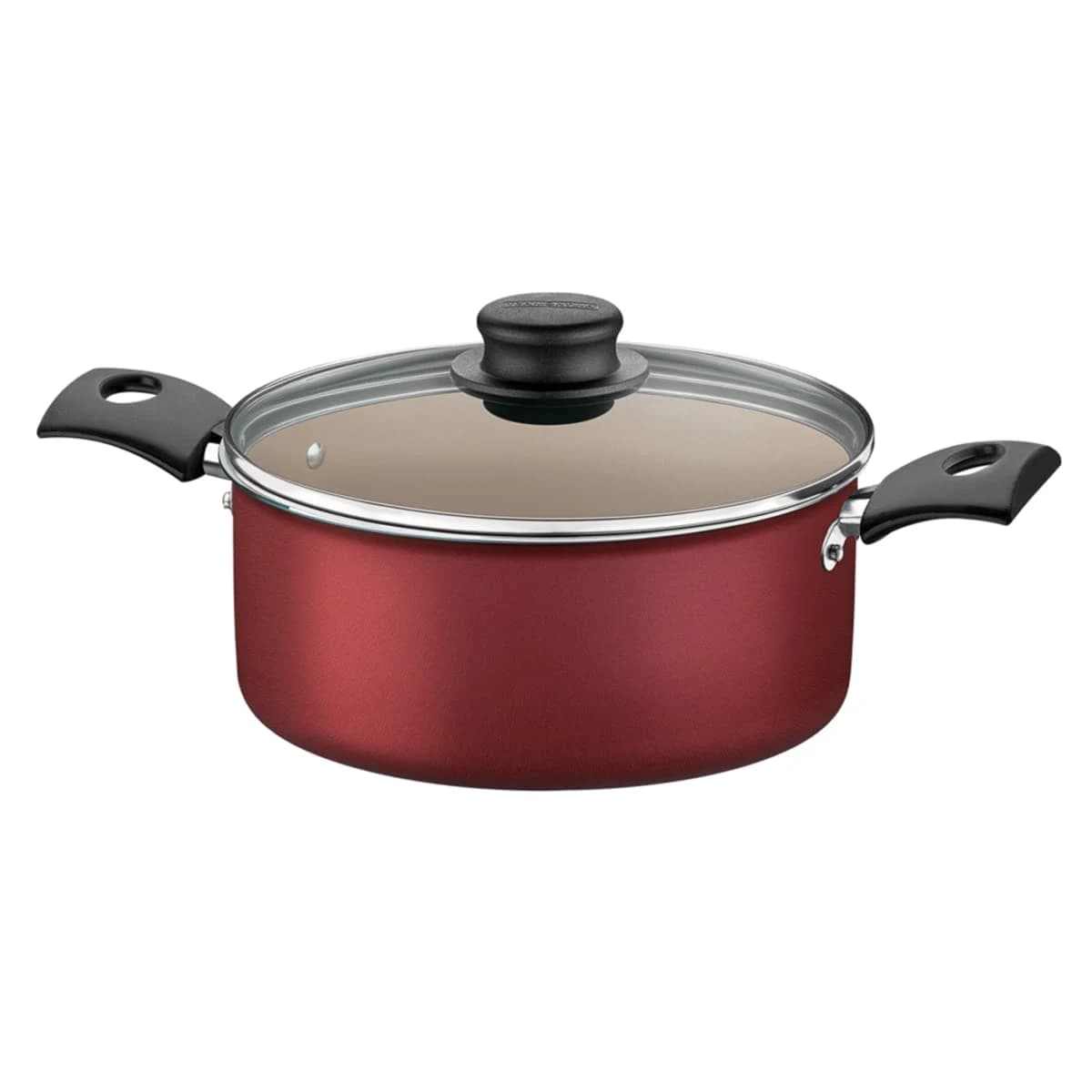 Caçarola de aluminio com revestimento interno de antiaderente Ø18cm
