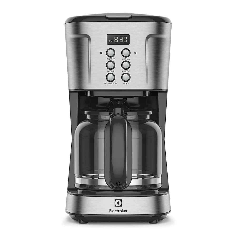 Electrolux Cafeteira Elétrica inox filtro permanente removivel capacidade