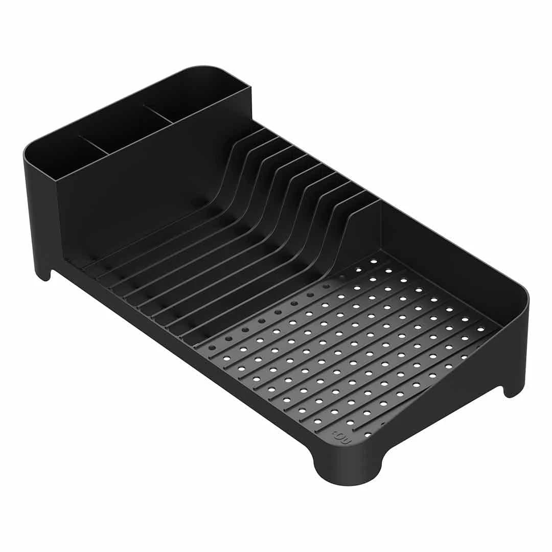 Ou Escorredor de Louças Compact Preto Linha Trium