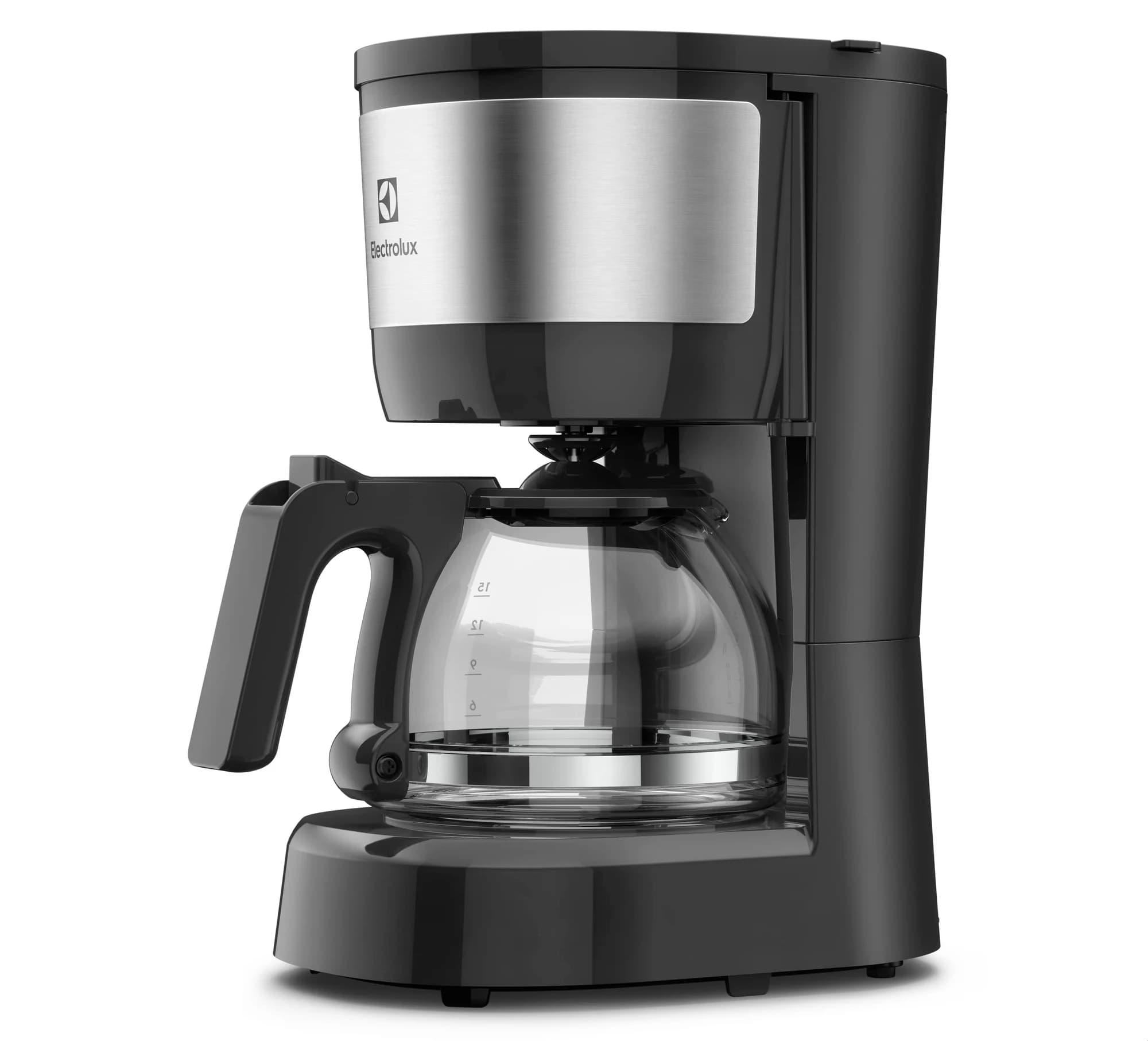 Electrolux Cafeteira Elétrica Inox filtro permanente removivel corta