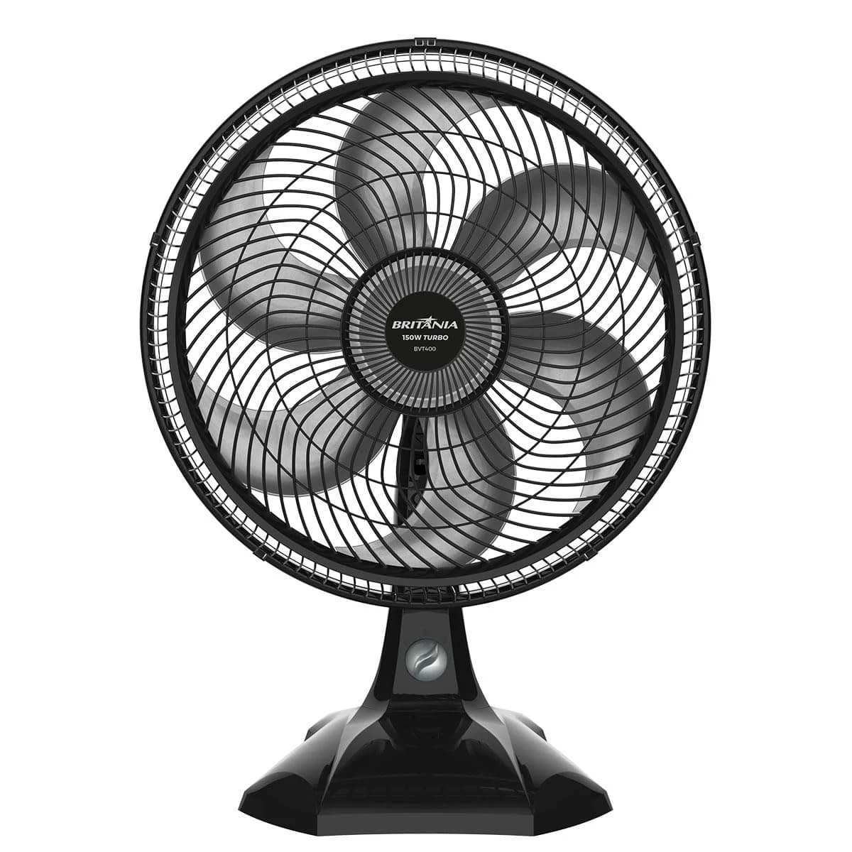 Ventilador de Mesa e Parede Britânia Maxx Force BVT400 127V Preto